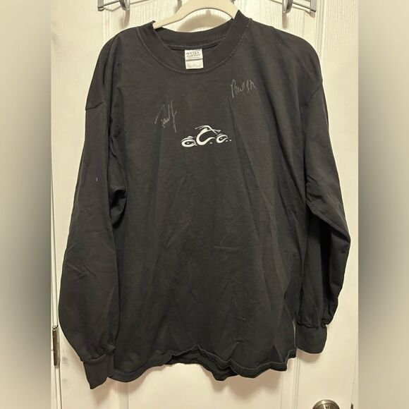 Orange County Choppers Autographed Tee Men’s XL long sleeve black Paul SR & JR - Picture 1 of 16
